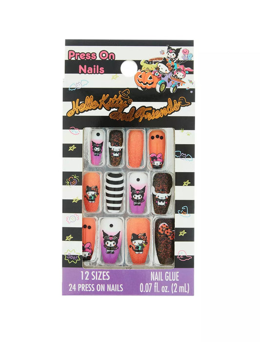 Set de uñas postizas ✨ Hello Kitty And Friends Halloween