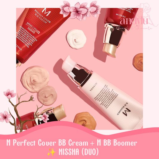 M Perfect Cover BB Cream ✨ M BB Boomer ✨ MISSHA (DUO)