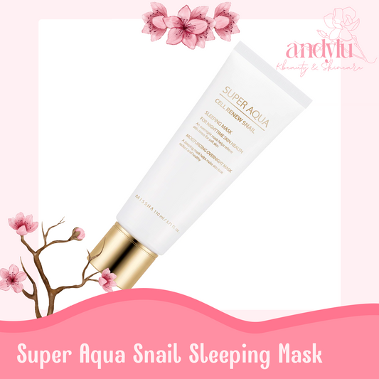 Super Aqua Snail Sleeping Mask ✨ MISSHA