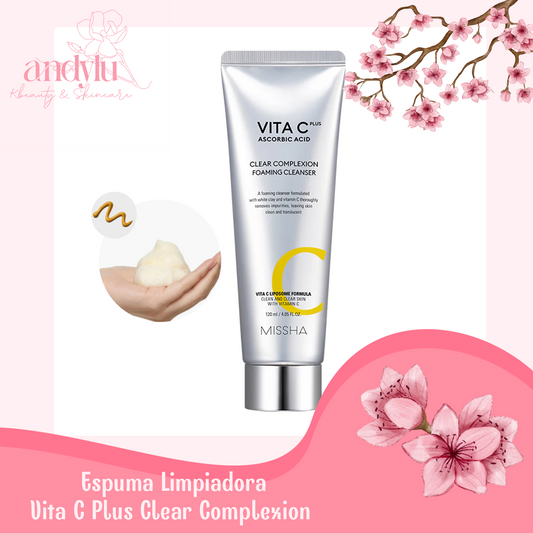 Espuma Limpiadora Vita C Plus Clear Complexion ✨ MISSHA