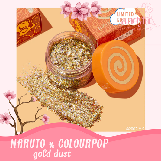 Naruto x Colourpop ✨  Golden Dust